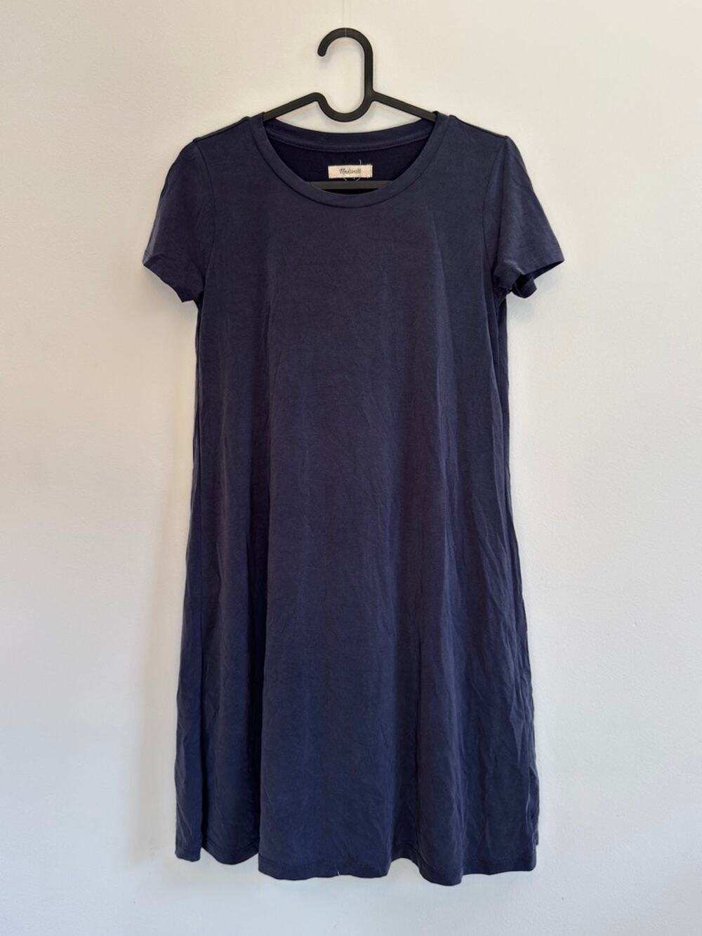 Madewell Women's Dress Size XS Swingy Tee Dress in Navy